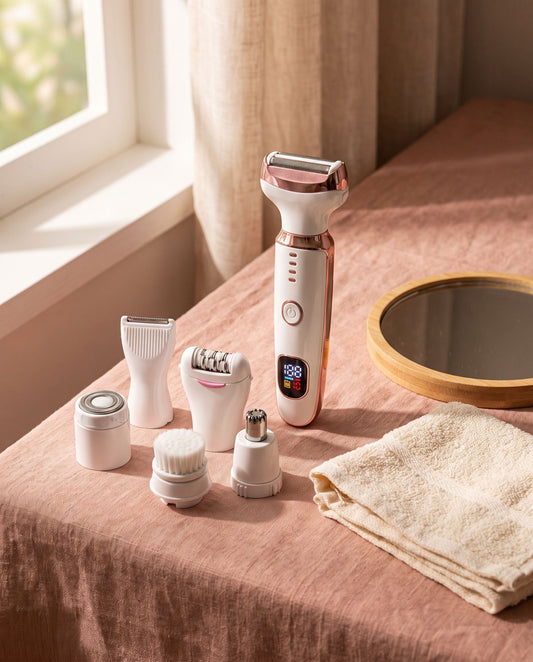 Alivia Glow con sus cabezales intercambiables