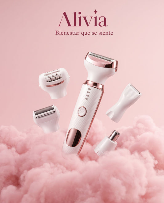Alivia Glow depiladora 5 en 1